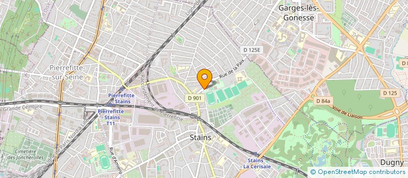 localisation de l'entreprise BASIC DREAMS à STAINS