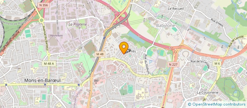 localisation de l'entreprise BASIC-FIT FRANCE  WASQUEHAL