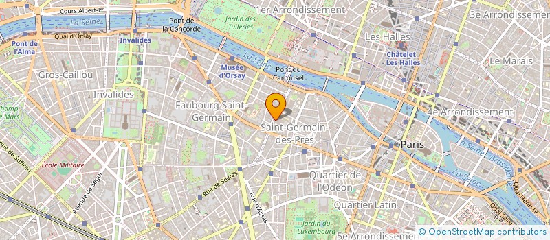 localisation de l'entreprise BASIC INNOVATIVE ORIENTED SOLUTION  PARIS