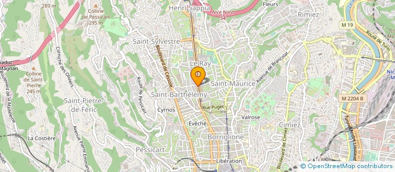 localisation de l'entreprise BASIC METAL à NICE