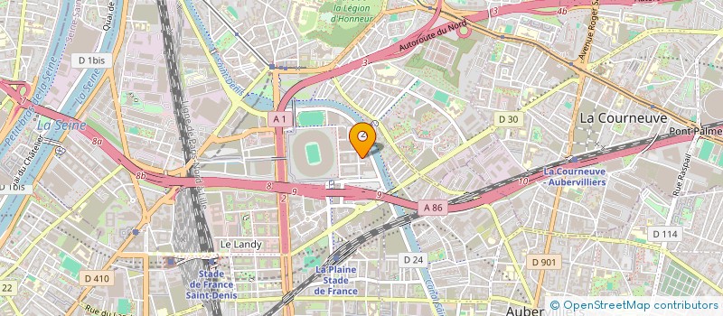 localisation de l'entreprise BASIC SOFT  SAINT-DENIS