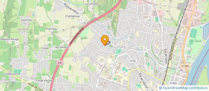 localisation de l'entreprise BASIC UNIVERS à MACON