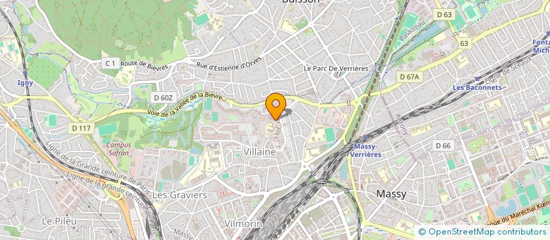 localisation de l'entreprise BASIDUCE à MASSY