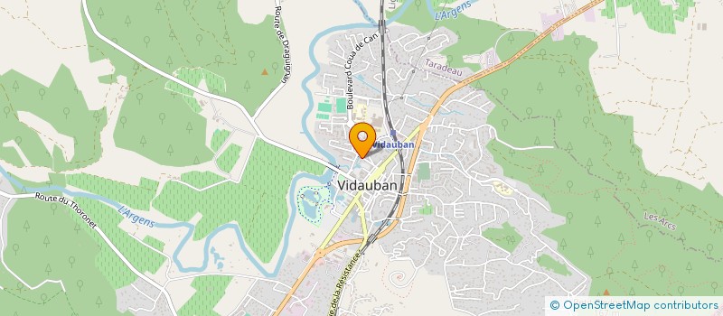 localisation de l'entreprise BASIK AIR CONCEPT à VIDAUBAN