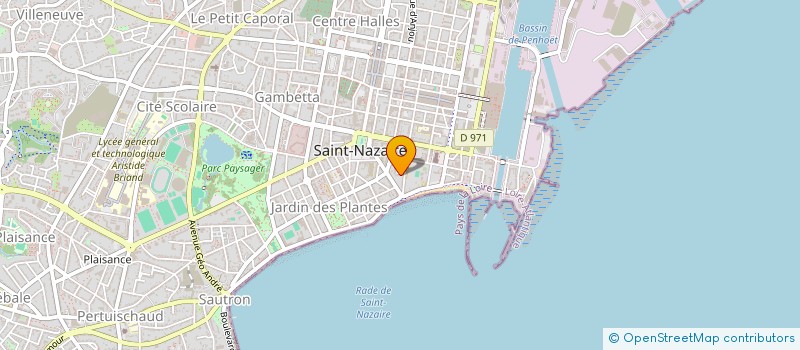 localisation de l'entreprise BASIK SIMPLE  SAINT-NAZAIRE