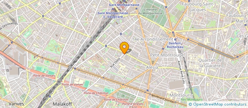 localisation de l'entreprise BASIL  PARIS