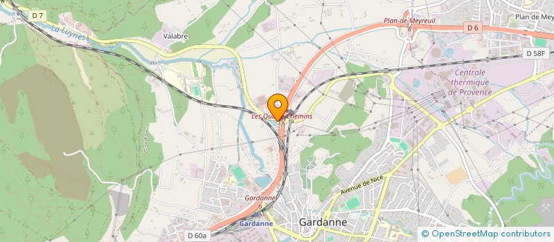 localisation de l'entreprise BASIL à GARDANNE
