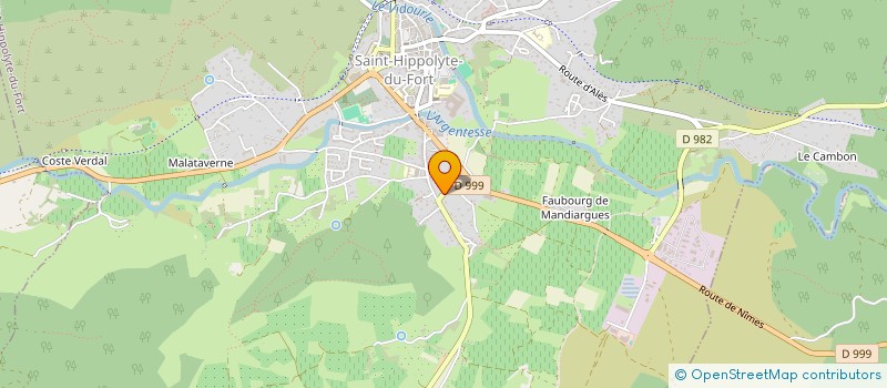 localisation de l'entreprise BASILE  SAINT-HIPPOLYTE-DU-FORT