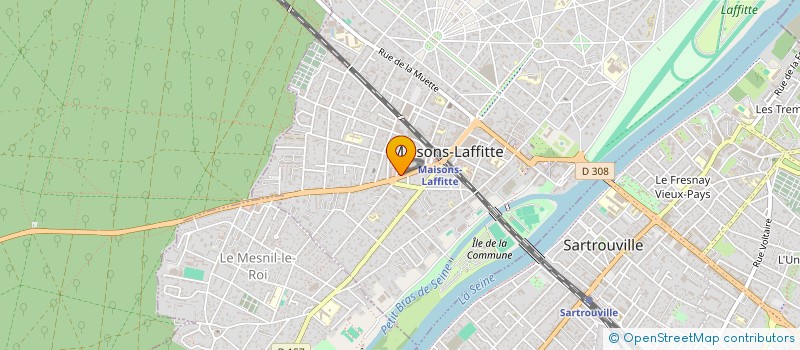 localisation de l'entreprise BASILE à MAISONS-LAFFITTE