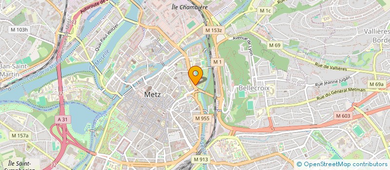 localisation de l'entreprise BASILE  METZ