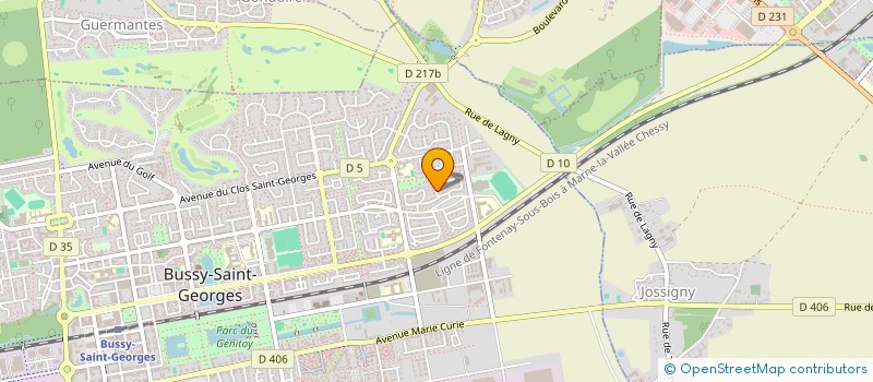 localisation de l'entreprise BASILEA IMMOBILIER  BUSSY-SAINT-GEORGES