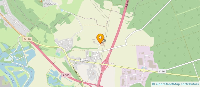 localisation de l'entreprise BASILETWINS  ATTON