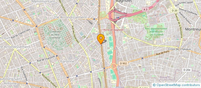 localisation de l'entreprise BASILIC AEROVILLE  PARIS