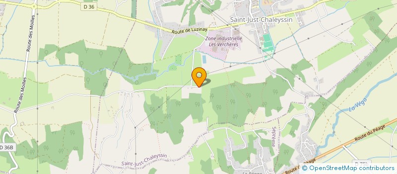 localisation de l'entreprise BASILIC ET ROMARIN  SAINT-JUST-CHALEYSSIN