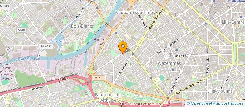 localisation de l'entreprise BASILIC PIZZA & TRATTORIA à LILLE