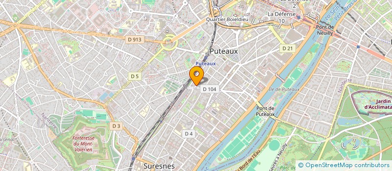 localisation de l'entreprise BASILIC RESTAURATION à PUTEAUX
