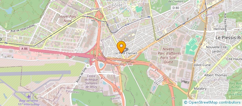 localisation de l'entreprise BASILIO INVEST à CLAMART