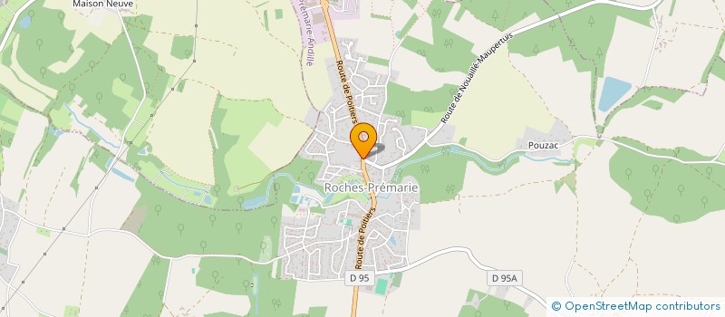 localisation de l'entreprise BASILIX  NOUAILLE-MAUPERTUIS