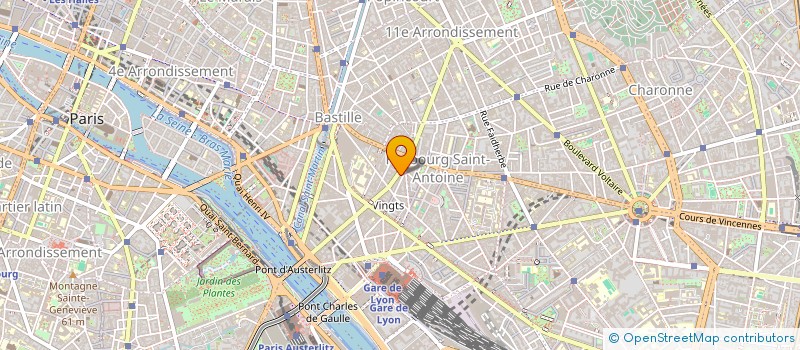 localisation de l'entreprise BASILUS  PARIS