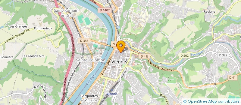 localisation de l'entreprise BASIMMO  VIENNE