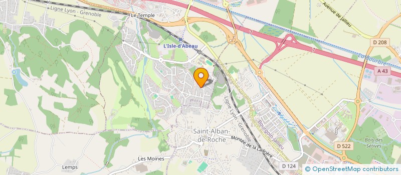 localisation de l'entreprise BASIMMO  L'ISLE-D'ABEAU