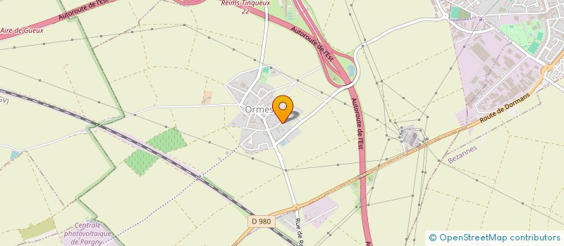 localisation de l'entreprise BASIN  ORMES