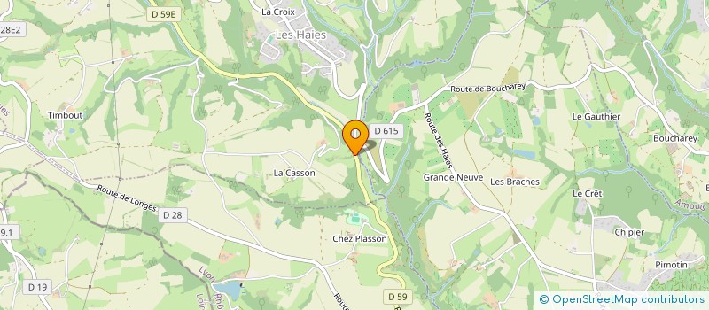 localisation de l'entreprise BASINCO INVEST  LES HAIES