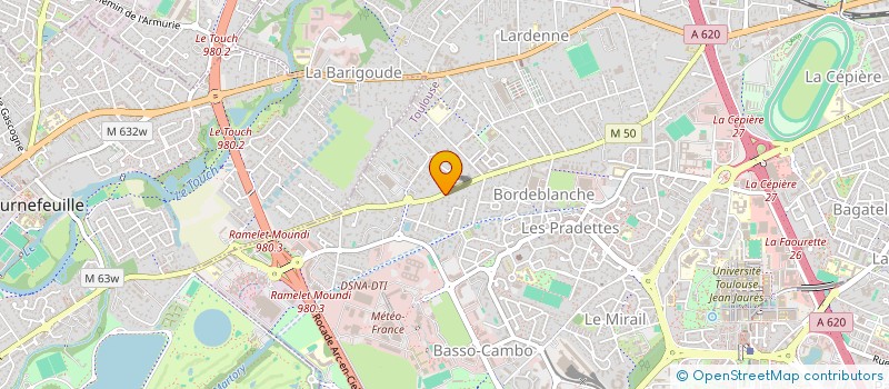 localisation de l'entreprise BASIRI PROMOTION à TOULOUSE