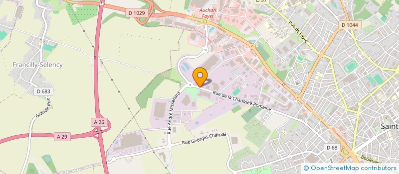 localisation de l'entreprise BASIS ELECTRONIQUE DE PUISSANCE à SAINT-QUENTIN