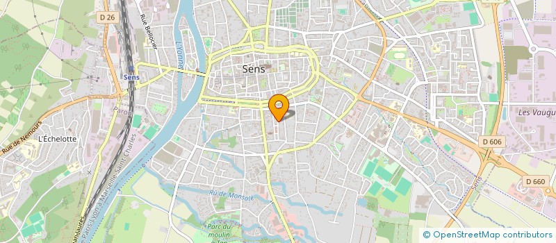 localisation de l'entreprise BASIVIC  SENS
