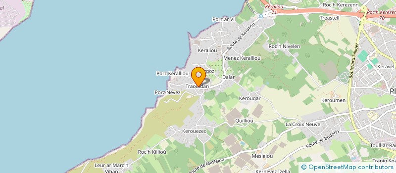 localisation de l'entreprise BASIVIO à PLOUGASTEL-DAOULAS
