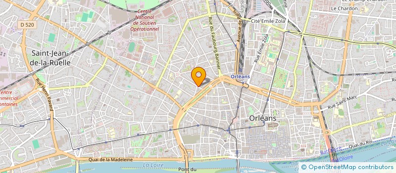 localisation de l'entreprise BASK à ORLEANS