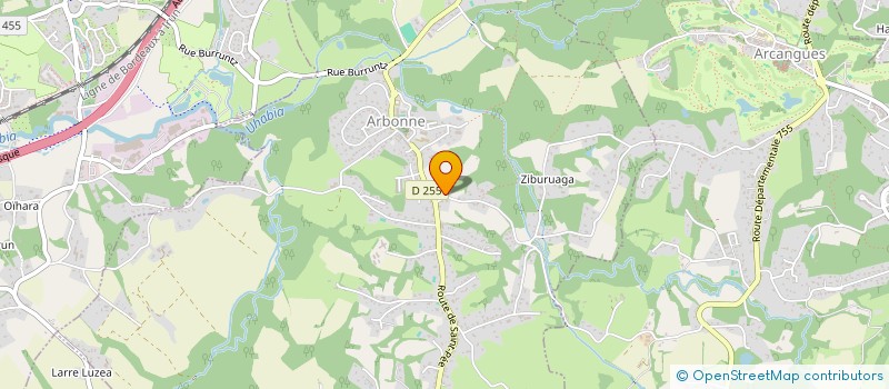 localisation de l'entreprise BASK'VISIT64  ARBONNE