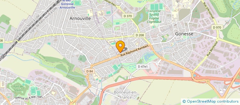 localisation de l'entreprise BASKAN HOLDING à GONESSE