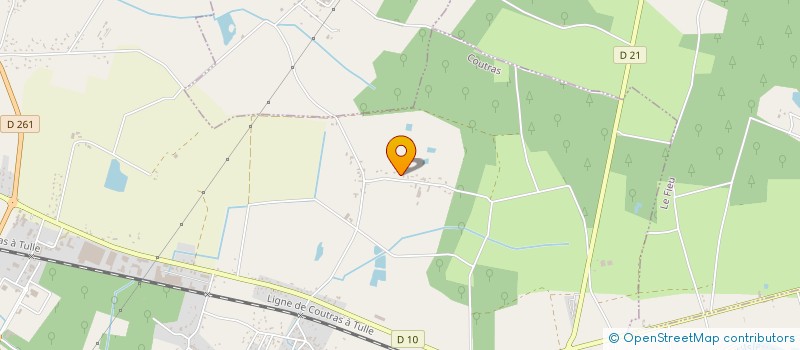 localisation de l'entreprise BASKET 33 à COUTRAS