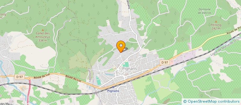 localisation de l'entreprise BASKET BALL CLUB PIGNANTAIS  PIGNANS