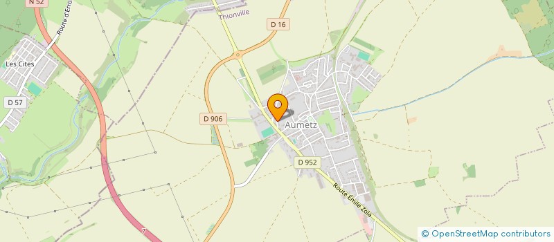 localisation de l'entreprise BASKET CLUB AUMETZ  AUMETZ