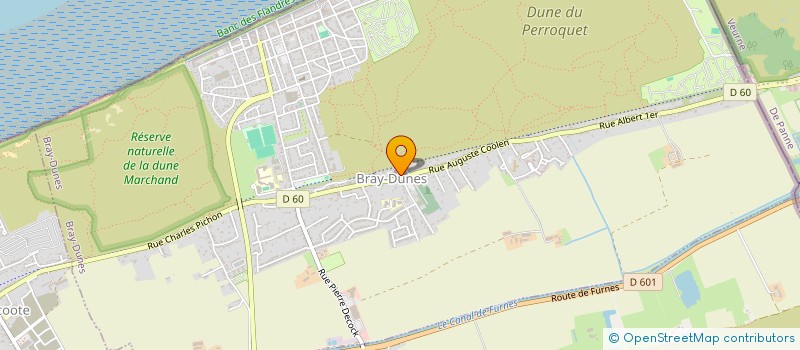 localisation de l'entreprise BASKET CLUB DE BRAY-DUNES  BRAY-DUNES