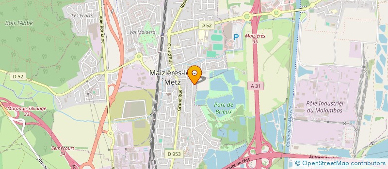 localisation de l'entreprise BASKET CLUB DE MAIZIERES LES METZ  SEMECOURT