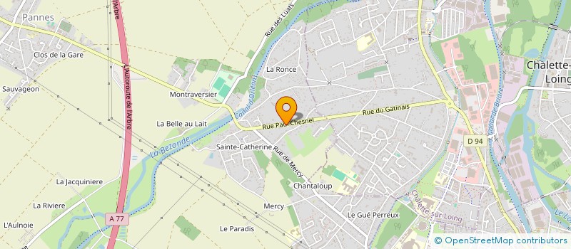 localisation de l'entreprise BASKET CLUB DE PANNES à PANNES