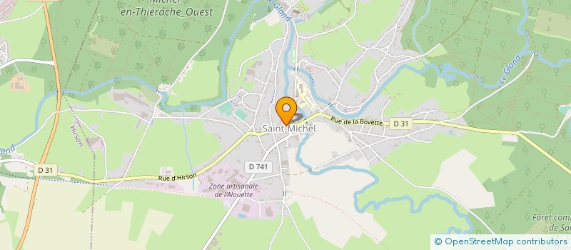 localisation de l'entreprise BASKET CLUB DE SAINT MICHEL  SAINT-MICHEL