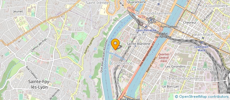 localisation de l'entreprise BASKET CLUB DES GONES DE L'OUEST à LYON