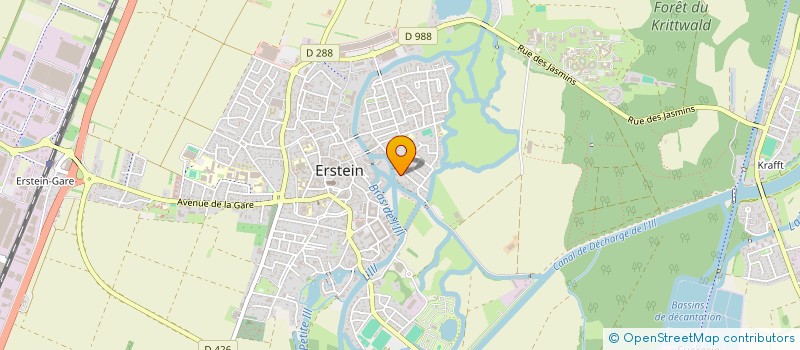 localisation de l'entreprise BASKET CLUB ERSTEIN  ERSTEIN