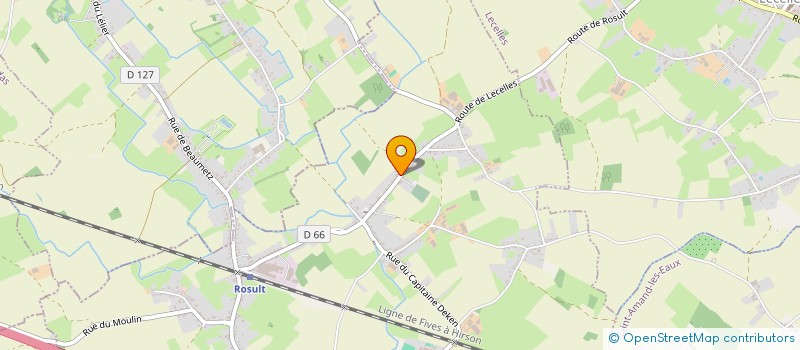 localisation de l'entreprise BASKET CLUB LOISIR DE ROSULT (BCLR)  ROSULT