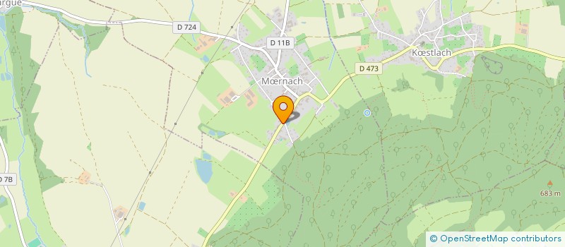 localisation de l'entreprise BASKET CLUB MOERNACH  MRNACH