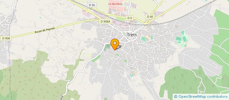 localisation de l'entreprise BASKET CLUB TRETSOIS à TRETS