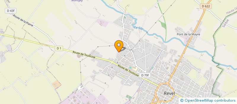localisation de l'entreprise BASKET LAURAGAIS à REVEL