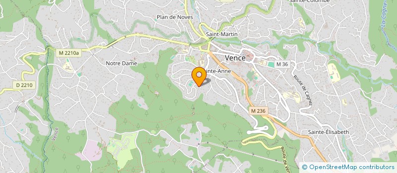 localisation de l'entreprise BASKIND  VENCE