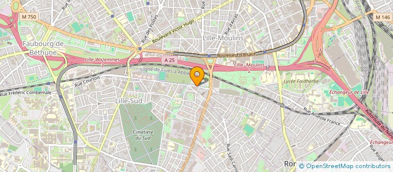 localisation de l'entreprise BASKOUR à LILLE