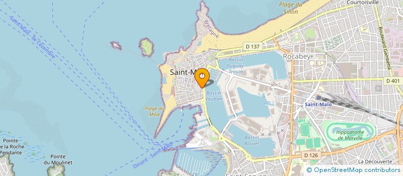 localisation de l'entreprise BASLE à SAINT-MALO
